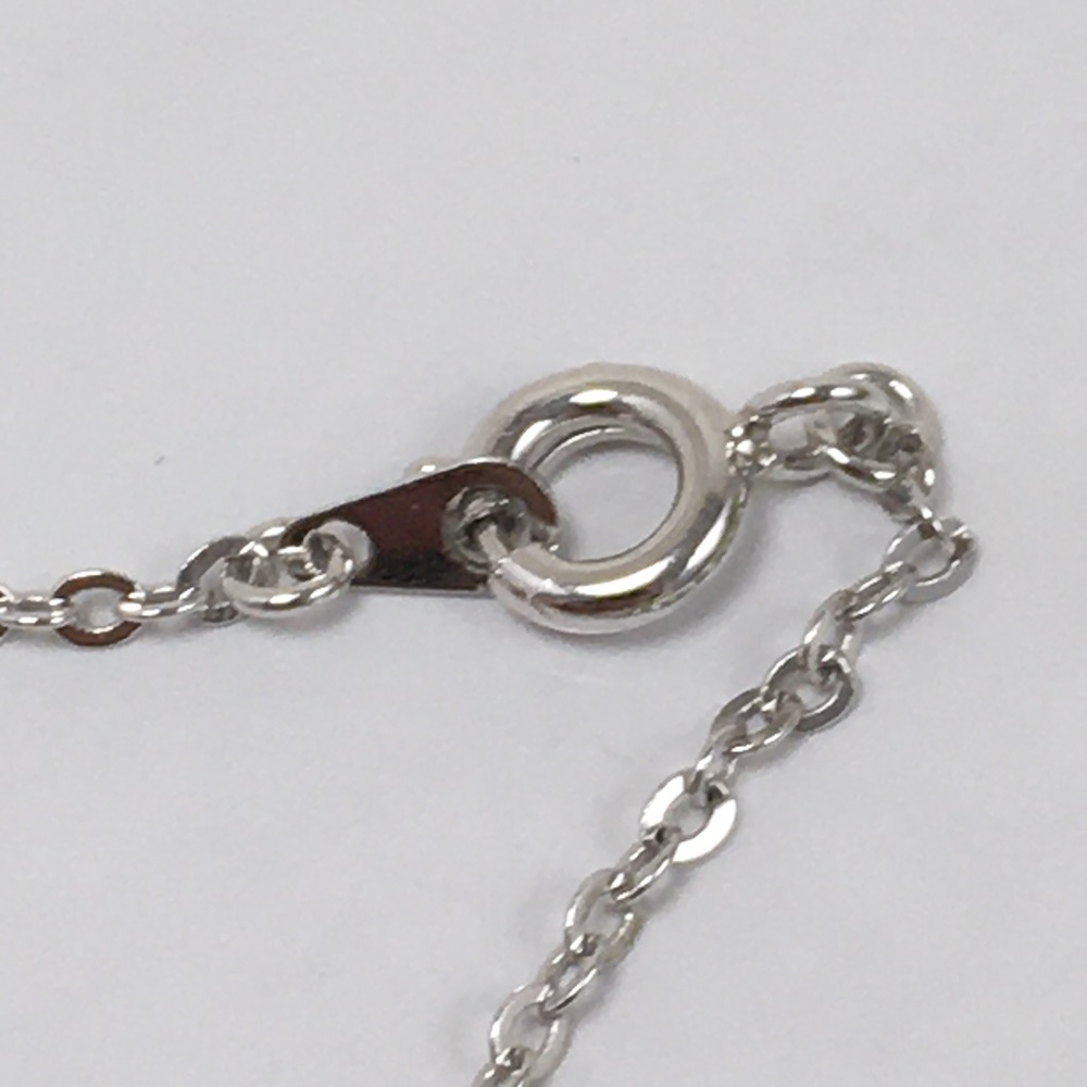 Labradorite Stone Wire wrapped on Silver Chain - Picture 7 of 11